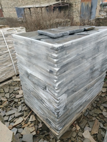 купить плитняк синий галтованный