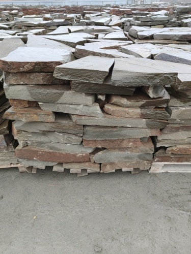 Плитняк песчаник серо-зелёный для мощения 60-65 мм купить в Республике Адыгея