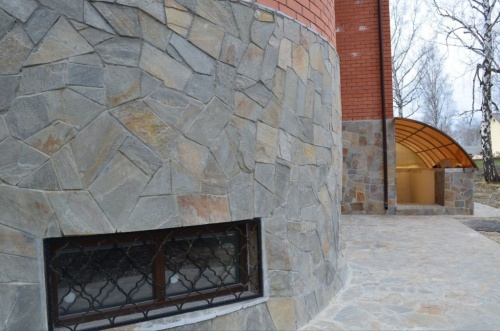 Плитняк златолит Уральский  для фасада купить в Республике Адыгея